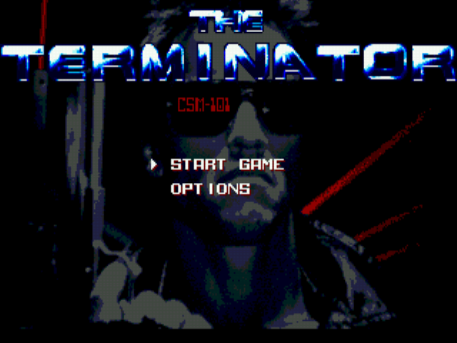Terminator, The Title Screen